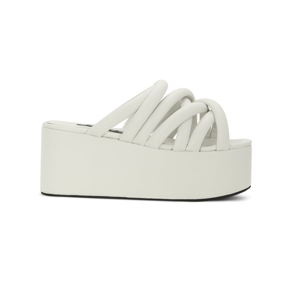 SIMONMILLER Maze Vegan Multi-Band Platform Sandals size 37